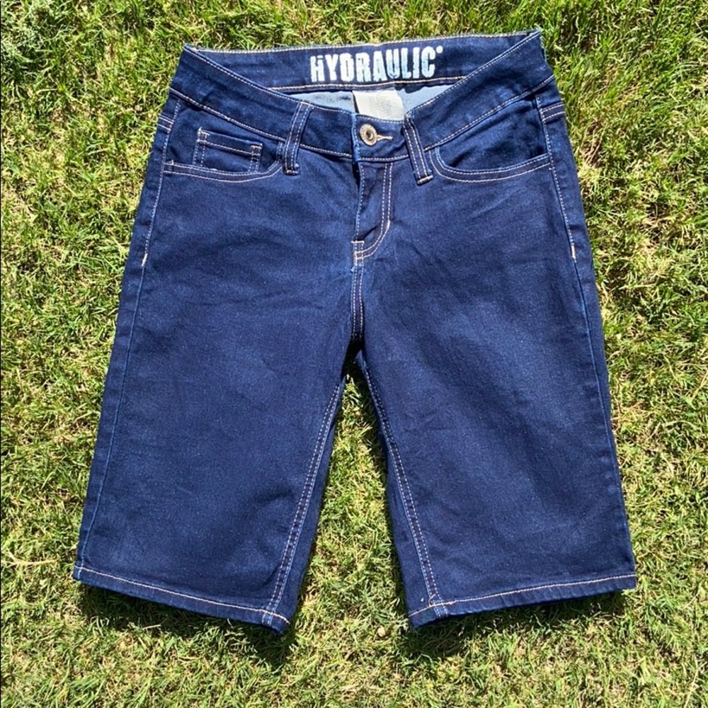 Dark Blue Jean shorts